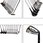 Arnold Palmer Gifted AP Irons #U9L7R3 & Wood Set with Bag to Assistant Patty Aikens