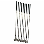 Original Set of Nine (9) Unused Jack Nicklaus Muirfield Collection Irons - 2-PW