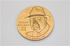 Byron Nelson Commemorative Act of Congress 2006 Medal with Stand in Original Box