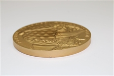 Byron Nelson Commemorative Act of Congress 2006 Medal with Stand in Original Box