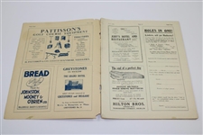 1930 Irish Golf Magazine with Content From Irish Open at Royal Portrush - July - Vol 7 No. 75