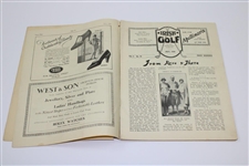 1930 Irish Golf Magazine with Content From Irish Open at Royal Portrush - July - Vol 7 No. 75