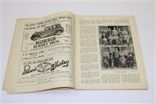 1930 Irish Golf Magazine with Content From Irish Open at Royal Portrush - July - Vol 7 No. 75