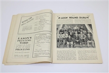 1930 Irish Golf Magazine with Content From Irish Open at Royal Portrush - July - Vol 7 No. 75