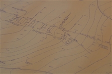 1980 Augusta National Golf Club Redesign Plans & Details for CBS Towers for 18th Green
