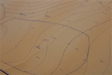 1980 Augusta National Golf Club Redesign Plans & Details for CBS Towers for 18th Green