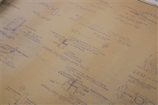 1980 Augusta National Golf Club Redesign Plans & Details for CBS Towers for 18th Green