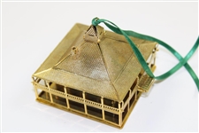 Undated Augusta National Masters Clubhouse Ornament in Original Box