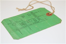 1957 Masters Tournament SERIES Badge #5453 with Original String - Doug Ford Winner