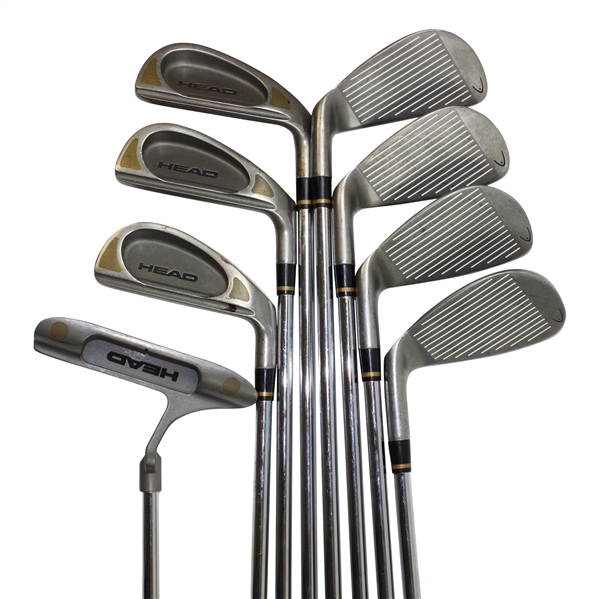 The Big Head Set of 4-PW Irons with Head CS-1 Putter