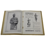 1926 The Walker Cup at St. Andrews Official Program - Only One Known!