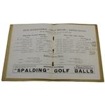 1926 The Walker Cup at St. Andrews Official Program - Only One Known!