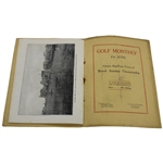 1926 The Walker Cup at St. Andrews Official Program - Only One Known!