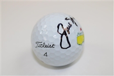Jack Nicklaus Signed Titleist Masters Logo Pro V1 Golf Ball JSA #BB22650