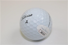 Jack Nicklaus Signed Titleist Masters Logo Pro V1 Golf Ball JSA #BB22650