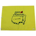 Jim Nantz Signed 2020 Masters Embroidered Flag JSA #TT03000