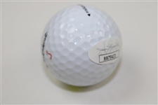 Hideki Matsuyama Signed Masters Logo Titleist Golf Ball JSA #NN79431