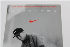 Tiger Woods Niketown Promo 1996 Locations Rookie Year Card