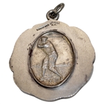 Vintage Lawrence Park Country Club Sterling Silver Medal with Decorative Disc