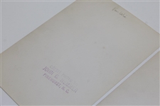 Three Sequential Sepia Tone Virginia Van Wie 5x7 Photos by John Hemmer of Pinehurst