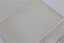 Three Sequential Sepia Tone Virginia Van Wie 5x7 Photos by John Hemmer of Pinehurst