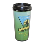 Tiger Woods 'He's Coming to Cog (Cog Hill That is)'' 1997 Western Open Drinking Cup with Lid