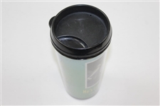 Tiger Woods 'He's Coming to Cog (Cog Hill That is)'' 1997 Western Open Drinking Cup with Lid