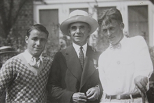 Bobby Jones, Gene Sarazen, & James Francis Burke Photo