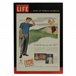 Hanes Advertised in LIFE Vintage Stand Up Display Advertisement 
