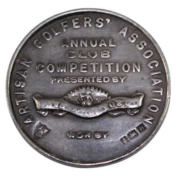 Artisan Golfers Association Annual Club Competition Winner Presented by News of the World Medal