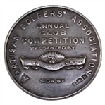 Artisan Golfers Association Annual Club Competition Winner Presented by News of the World Medal