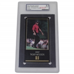 Tiger Woods 1997 GSV Champions Of Golf Masters Rookie Card NM-MT 8.5