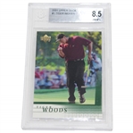 Tiger Woods 2001 Upper Deck Card BGS NM-MT 8.5