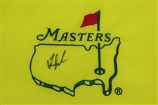 Fred Couples Signed Undated Masters Tournament Embroidered Flag JSA ALOA