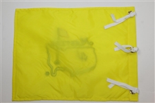 Fred Couples Signed Undated Masters Tournament Embroidered Flag JSA ALOA