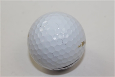 Adam Hadwin Signed Slazenger Money Logo Golf Ball JSA ALOA