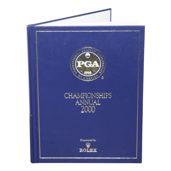 Ed Fioris Personal PGA Championships Annual 2000 Book