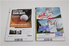Three(3) Hideki Matsuyama on Covers of Japan Magazines - Historic Masters Winner
