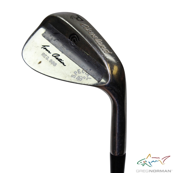 Greg Normans Personal Used Cleveland Golf Tour Action Reg 588 Special 49 Degree Pitching SP Wedge