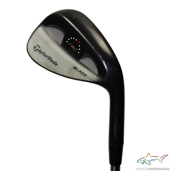 Greg Normans Personal Used TaylorMade BLACK rac 52 Degree Wedge