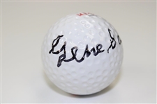 Gene Sarazen Signed Dunlop Maxfli DDH 1 Logo Golf Ball JSA ALOA