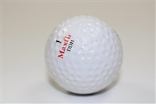 Gene Sarazen Signed Dunlop Maxfli DDH 1 Logo Golf Ball JSA ALOA