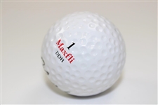 Chip Beck Signed Spalding Dunlop Maxfli DDH 1 Logo Golf JSA ALOA