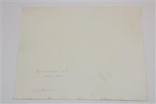 Two (2) Original Tommy Armour Original Photos from US Open at Interlachen