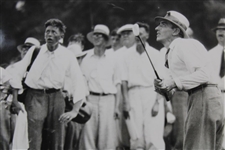 Two (2) Original Tommy Armour Original Photos from US Open at Interlachen