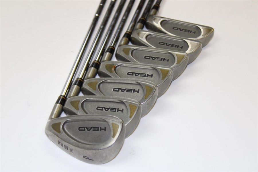 The Big Head' Set of 4-PW Irons with Head CS-1 Putter
