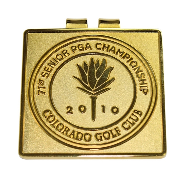 2010 Senior PGA Championship at Colorado Golf Club Money Clip - Tom Lehman Winner