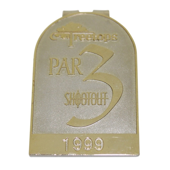 1999 Treetops Par 3 Shootout Money Clip - Jack Nicklaus, Ray Floyd, Lee Janzen & Phil Mickelson