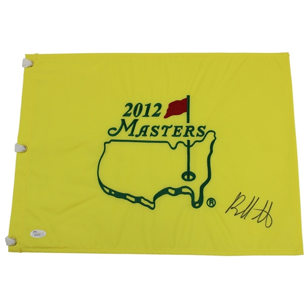 Bubba Watson Signed 2012 Masters Embroidered Flag JSA #Q49578