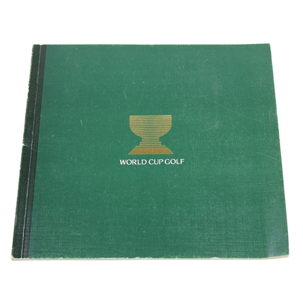 World Cup Golf Green Book